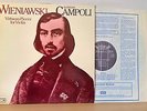 ALFREDO CAMPOLI - WIENIAWSKI VIOLIN PIECES (DSLO 45) UK 1980 STEREO LP EX