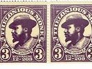 Strip of 4  1958 Thelonious Monk Riverside 12-209 stamps
