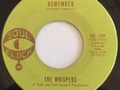 Northern Soul 45 THE WHISPERS Remember SOUL CLOCK mp3 VG+