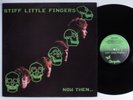 STIFF LITTLE FINGERS Now Then... CHRYSALIS LP VG+ uk with poster