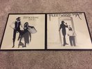 Set of Two Fleetwood Mac Records: Rumors, Self Titled In Black Metal Frames