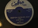 CHICAGO BLUES OTIS RUSH Cobra 5030 Keep On Loving /Double Trouble Un Nr Mint