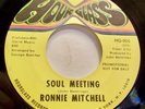 Soul/funk 45 - Ronnie Mitchell - Soul Meeting - Mint-