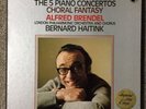 BEETHOVEN PIANO CONCERTOS ALFRED BRENDEL HAITINK 5 LP PHILIPS STEREO MINT Insert