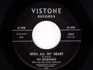 '61 West Coast DooWop/R&B BILLBOARDS With All My Heart/Around the World HEAR NOW