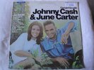 CARRYIN' ON WITH JOHNNY CASH & JUNE CARTER VINYL LP ALBUM 1967 COLUMBIA RECORDS