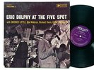 Eric Dolphy at the Five Spot Vol 1 New Jazz 8260 Original 1961 DG Mono RVG
