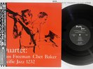 RUSS FREEMAN AND CHET BAKER QUARTET PACIFIC JAZZ PJ-1232 Japan OBI Mono Vinyl LP