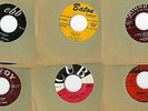 6 DOO-WOP 45s JAGUARS RIVERAS IMPALAS FIVE PENNIES HEARTS & THE SHARPS