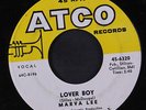 MARVA LEE: Lover Boy / Can't We Talk It Over 45 Soul