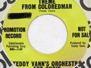TEDDY VANN’S ORCHESTRA Theme From Coloredman CAPITOL 45 northern soul VG++ 1967