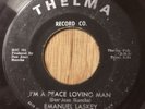 EMANUEL LASKEY northern soul 45 I'm A Peace Loving Man / Sweet Lies   Thelma