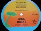 Nick Drake - Five Leaves Left LP Vinyl EX A3/B3 Rare Third Press Orange Label