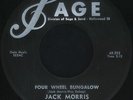 JACK MORRIS Four Wheel Bungalow Sage 232 Rockabilly 45 VG++