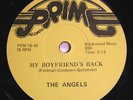 ONE FINE DAY Chiffons MY BOYFRIEND'S BACK Angels 78rpm PRIME Jukebox Record NOS