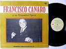 FRANCISCO CANARO Para Coleccionistas EMI 6323 TANGO ARGENTINA LP 1987