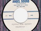 ACETATE WHITE DOO WOP TEEN The Colonials & Nancy Carole on ANGEL SOUND