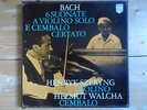 Bach-6 Suonate A Violino E Cembalo Certato- Szeryng & Walcha-2er Lp Box