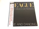 LP THE LEAGUE UNLMITED ORCHESTRA LOVE AND DANCING JAPAN OBI HUMAN LEAGUE