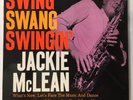 JACKIE McLEAN SWING SWANG SWINGIN' BLUE NOTE 4024 47W 63 DG ear 1st ED M-