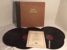 Brahms Concerto in D Major Jascha Heifetz, Violin 5X78 rpm Victor Album M-581