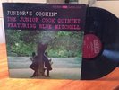 THE JUNIOR COOK QUINTET: Junior's Cookin, Jazzland Records, Stereo, OOP Jazz LP