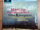 SAX 2441 COLUMBIA UK KLEMPERER MAHLER SYMPHONY NO.4 SCHWARZKOPF NM