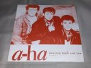 A-HA HUNTING HIGH AND LOW 7/45 radio copy UNIQUE SLEEVE PORTUGUESE