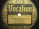 Rare Jazz 78rpm Gold Vocalion 2877 - Chuck Richards w/ Henry Allen, etc. E++