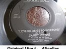 ? Sandy Wynns 'Love Belongs To Everyone' EX Rare InDemand Northern Soul 45 HEAR