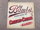 CHEECH N CHONG LP BIG BAMBU ODE **NEAR MINT-** W/ ROLLING PAPER 1972---b71n