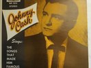 Orig Johnny Cash - Sings the Songs That Made Him Famous LP, 1958, Sun Records
