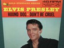 Elvis Presley Gold Standard 447-0608 Hound Dog 45 W/ Sleeve MINT