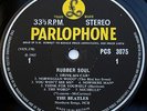 BEATLES 1965 UK STEREO 1st Press Parlophone LP - Rubber Soul - EX-