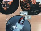 3 Marilyn Manson Picture Vinyl Records Beautiful People Dope Show Tourniquet New