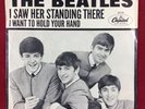 THE BEATLES: I Want To Hold Your Hand /I Saw Her Standing There 45 VG+ Orig 1964
