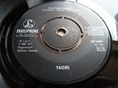 TAGES - FANTASY ISLAND / TO BE FREE RARE 1968 SWEDISH PSYCH FREAKBEAT MOD 45