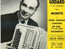 EP ACCORDEON MARCEL GODARD - 1 titre de Léo Ferré et 1 de Serge Gainsbourg