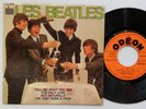 LES BEATLES - CHAMPAGNE COVER - RARE FRENCH 45T 7' EP ODEON SOE 3775