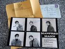 MANFRED MANN AUTOGRAPHS 1960,s memorabilia.  PAUL JONES, MIKE D'ABO, JACK JONES