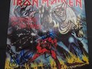 IRON MAIDEN Number of the Beast LP Signed by all of the 1982 line-up VG/EX RARE