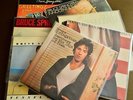 BRUCE SPRINGSTEEN SET OF 7  LP 1st & Early UK Pressing Vinyl Record