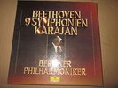 Beethoven 9 Symphonien Berliner Philharmoniker Herbert von Karajan DGG 8 LP Box