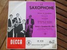 RARE ED1 MARCEL MULE SAXOPHONE QUARTET DECCA LX 3135 FRANCE