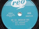 BILL PARSONS & HIS ORCHESTRA The all american boy CANADA ONLY 1959 ROCKABILLY 78