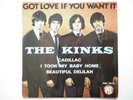 The Kinks 45Tours EP vinyle Got Love If You Want It