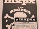 MxPx The Broken Bones EP NEW Mint Red Vinyl 7
