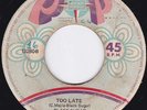 BLACK SUGAR Too Late Latin Northern Soul Funk 70s PERU 45 Listen