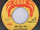 RUPIE EDWARDS - LONG LOST LOVE / UNCERTAIN LOVE - CRAB ( 1969 SKINHEAD 7 )