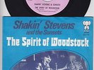 Shakin' STEVENS * Woodstock * 1973 Belgian - Dutch 45 * NEO ROCKABILLY TEDDY BOY